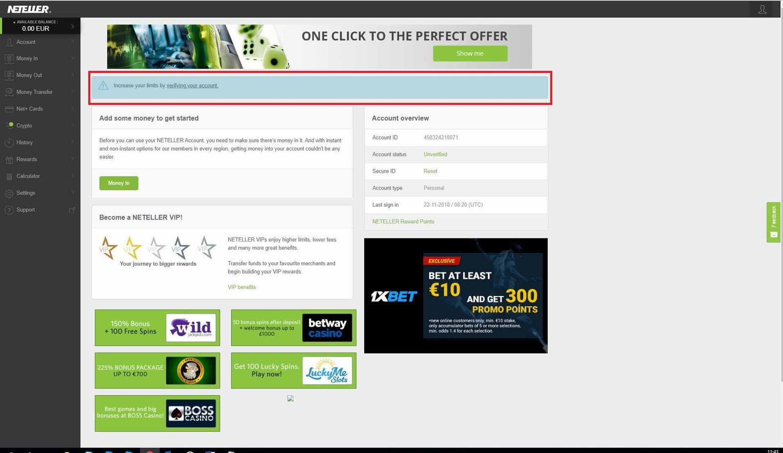Step 1 - eWallet24/7